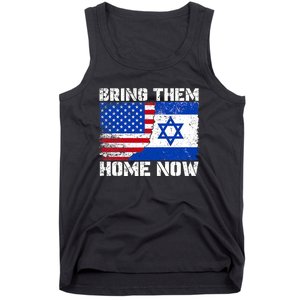 Bring Them Home Now Bring Them Home Now Israel Flag Tank Top