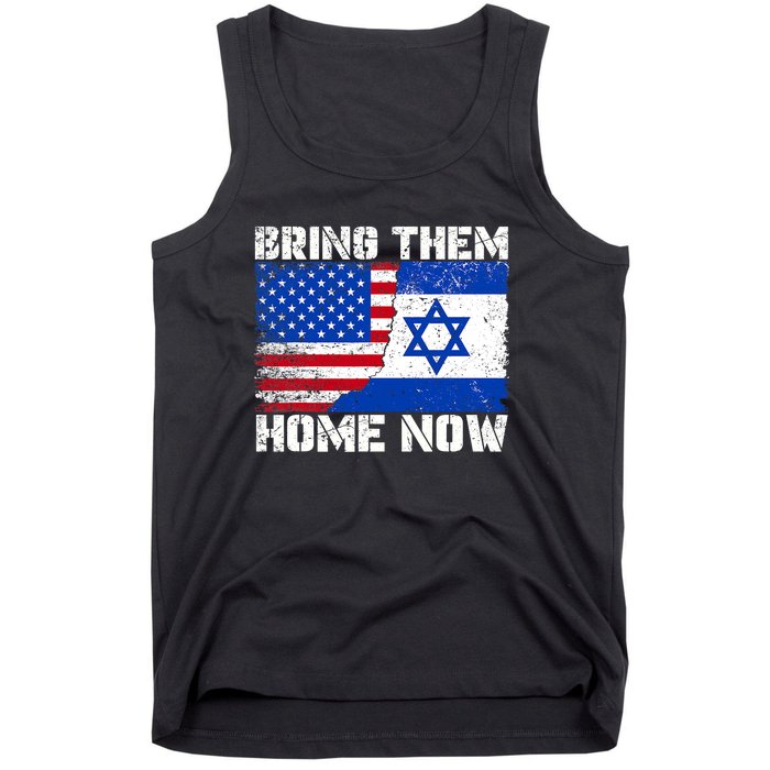 Bring Them Home Now Bring Them Home Now Israel Flag Tank Top