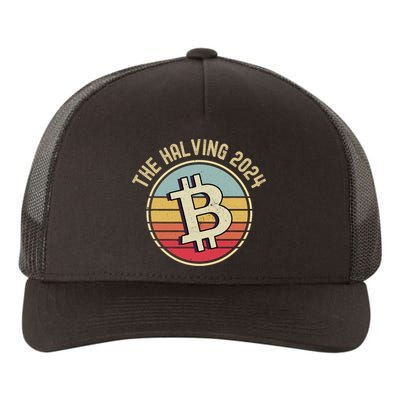 Bitcoin The Halving 2024 To The Moon Yupoong Adult 5-Panel Trucker Hat