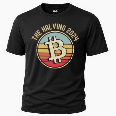 Bitcoin The Halving 2024 To The Moon Performance Shirt