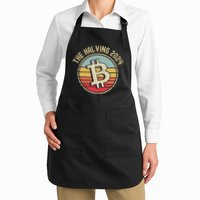 Bitcoin The Halving 2024 To The Moon Apron