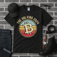 Bitcoin The Halving 2024 To The Moon Tall T-Shirt