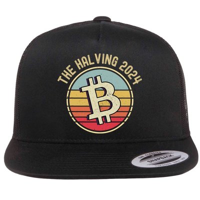 Bitcoin The Halving 2024 To The Moon Flatbill Hat