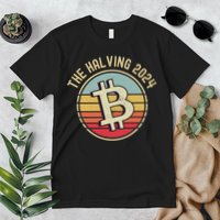 Bitcoin The Halving 2024 To The Moon Premium T-Shirt