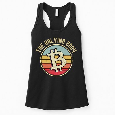 Bitcoin The Halving 2024 To The Moon Womens Tank Top