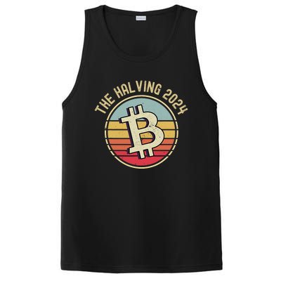 Bitcoin The Halving 2024 To The Moon PosiCharge Competitor Tank