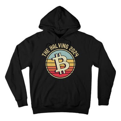 Bitcoin The Halving 2024 To The Moon Tall Hoodie