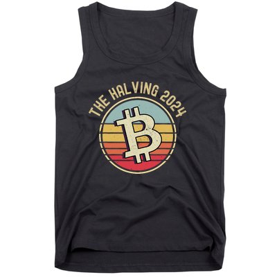 Bitcoin The Halving 2024 To The Moon Tank Top