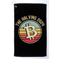 Bitcoin The Halving 2024 To The Moon Golf Towel