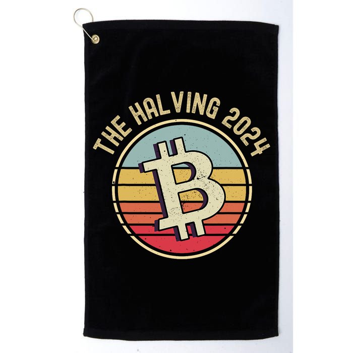 Bitcoin The Halving 2024 To The Moon Golf Towel