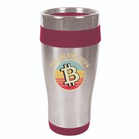 Bitcoin The Halving 2024 To The Moon 16oz Travel Tumbler