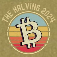Bitcoin The Halving 2024 To The Moon Garment-Dyed Women's Muscle Tee
