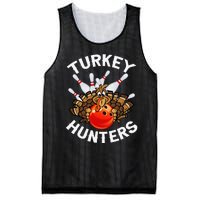 Bowling Turkey Hunters Bowlers Thanksgiving Funny Gift Mesh Reversible Basketball Jersey Tank