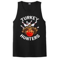 Bowling Turkey Hunters Bowlers Thanksgiving Funny Gift PosiCharge Competitor Tank