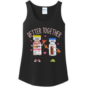 Better Together Haldol Ativan Icu Nurse ValentineS Day Ladies Essential Tank