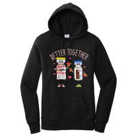 Better Together Haldol Ativan Icu Nurse ValentineS Day Women's Pullover Hoodie