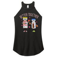 Better Together Haldol Ativan Icu Nurse ValentineS Day Women's Perfect Tri Rocker Tank