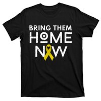 Bring Them Home Now Yellow Ribbon Heart T-Shirt