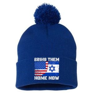 Bring Them Home Now Pom Pom 12in Knit Beanie