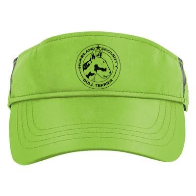 Bull Terrier Homeland Security Watchdog Guard Dog Security Gift Adult Drive Performance Visor