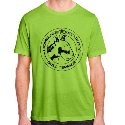 Bull Terrier Homeland Security Watchdog Guard Dog Security Gift Adult ChromaSoft Performance T-Shirt