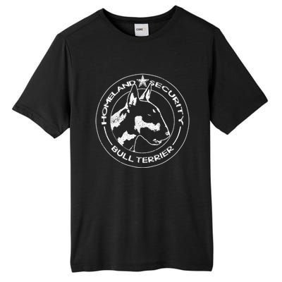 Bull Terrier Homeland Security Watchdog Guard Dog Security Gift Tall Fusion ChromaSoft Performance T-Shirt