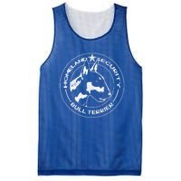 Bull Terrier Homeland Security Watchdog Guard Dog Security Gift Mesh Reversible Basketball Jersey Tank