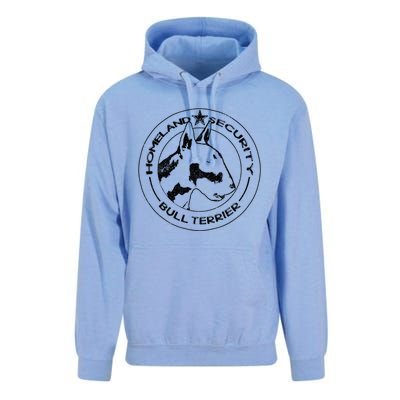 Bull Terrier Homeland Security Watchdog Guard Dog Security Gift Unisex Surf Hoodie