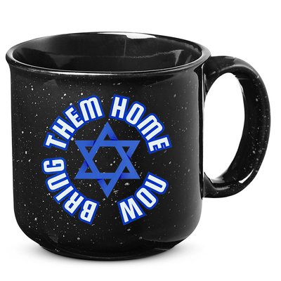 Bring Them Home Now! I Stand With Israel Support Israel 15oz Campfire Ceramic Mug