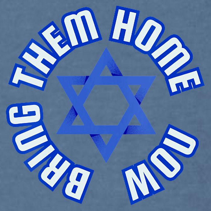 Bring Them Home Now! I Stand With Israel Support Israel Garment-Dyed Sweatshirt