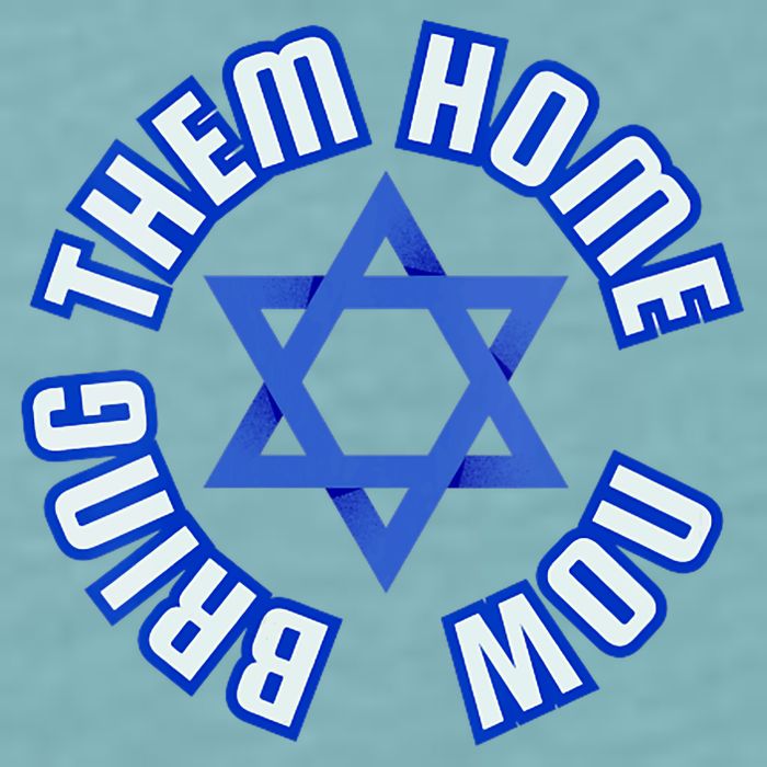 Bring Them Home Now! I Stand With Israel Support Israel Sueded Cloud Jersey T-Shirt