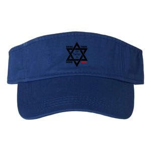 Bring Them Home Now Am Yisrael Chai Star Of David Israel Gift Valucap Bio-Washed Visor