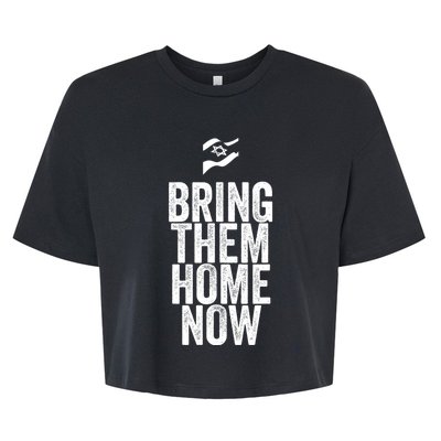 Bring Them Hone Now Bella+Canvas Jersey Crop Tee