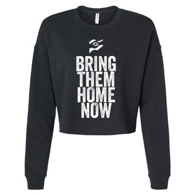 Bring Them Hone Now Cropped Pullover Crew