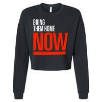 Bring Them Home Now Cropped Pullover Crew