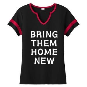 Bring Them Home New Ladies Halftime Notch Neck Tee