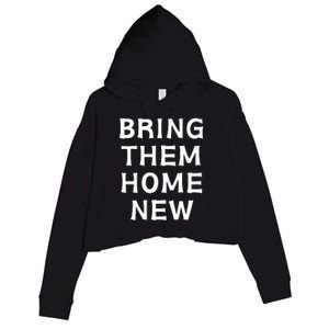 Bring Them Home New Crop Fleece Hoodie