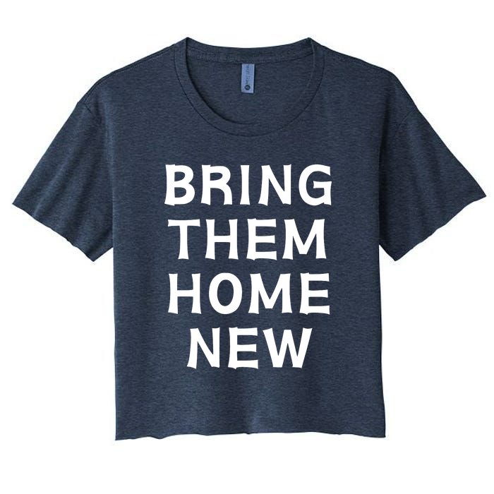 Bring Them Home New Women's Crop Top Tee