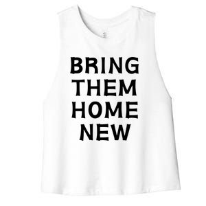 Bring Them Home New Women's Racerback Cropped Tank