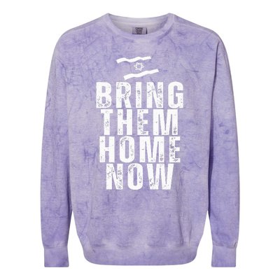 Bring Them Home Now  Colorblast Crewneck Sweatshirt