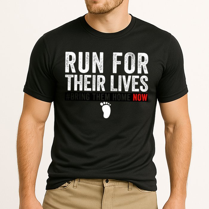 Bring Them Home Now Run For Their Lives Cooling Performance Crew T-Shirt