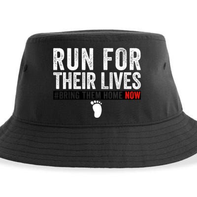 Bring Them Home Now Run For Their Lives Sustainable Bucket Hat