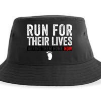 Bring Them Home Now Run For Their Lives Sustainable Bucket Hat