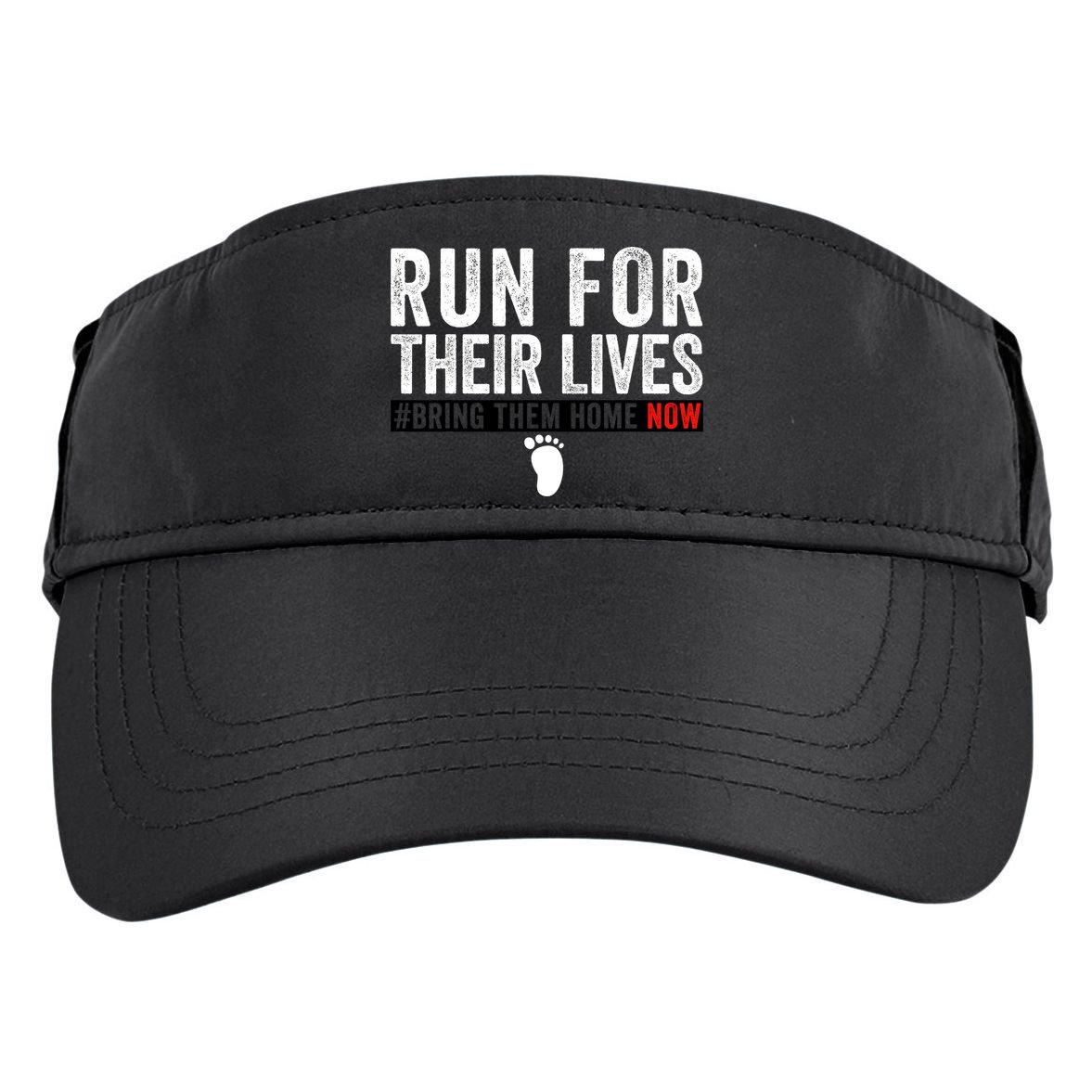 Bring Them Home Now Run For Their Lives Adult Drive Performance Visor