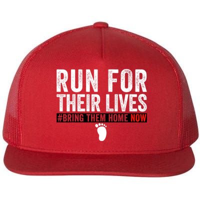 Bring Them Home Now Run For Their Lives Flatbill Hat