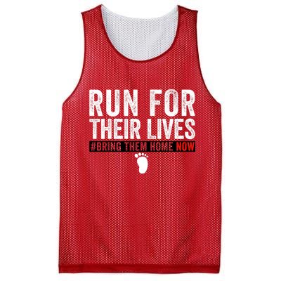 Bring Them Home Now Run For Their Lives Mesh Reversible Basketball Jersey Tank