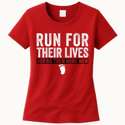 Bring Them Home Now Run For Their Lives Womens T-Shirt