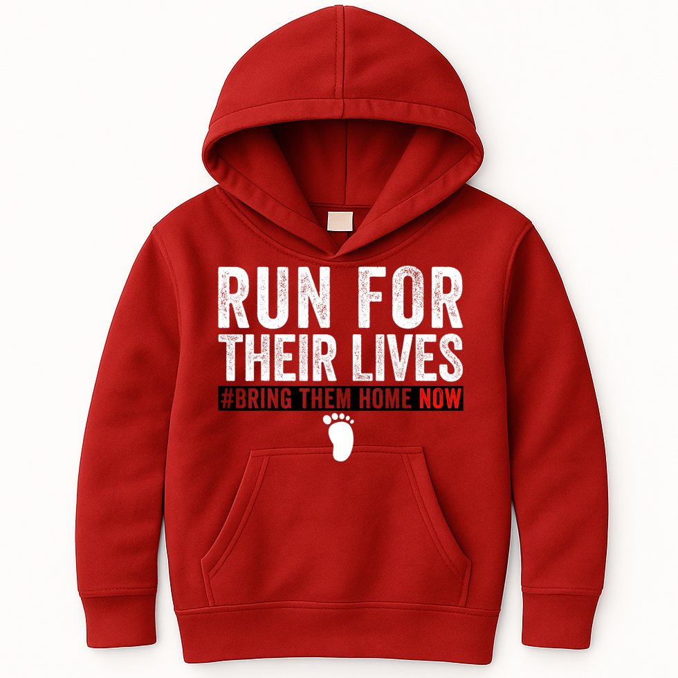 Bring Them Home Now Run For Their Lives Kids Hoodie