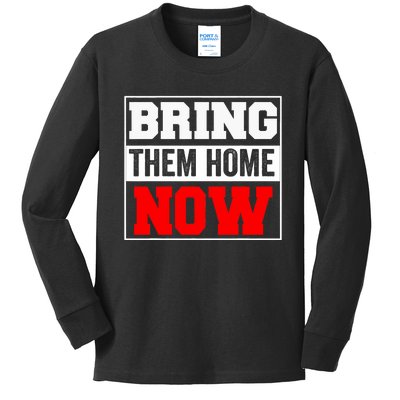 Bring Them Home Now Vintage Kids Long Sleeve Shirt