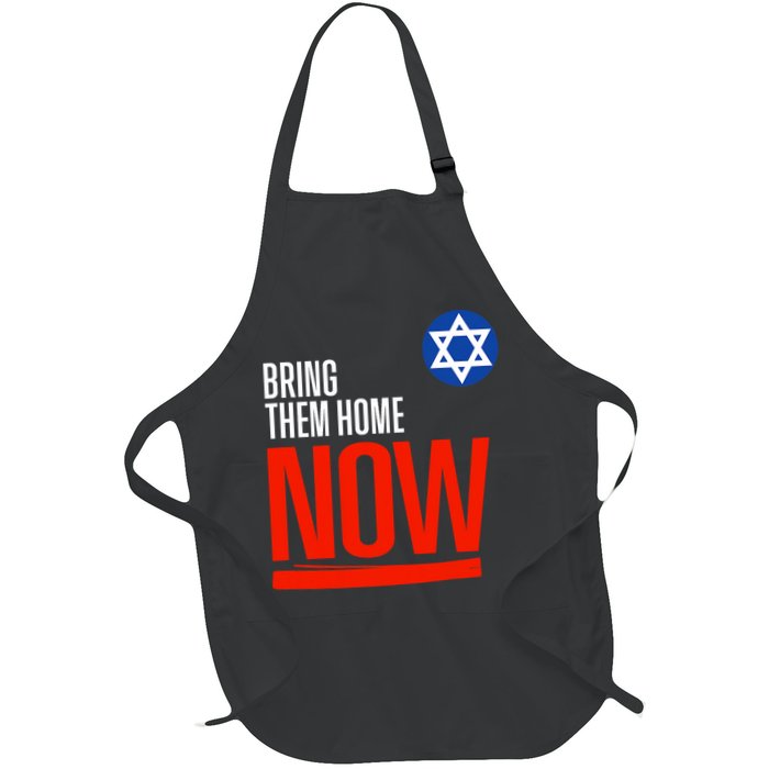 Bring Them Home Now! Stand With Israel Star Of David Apron